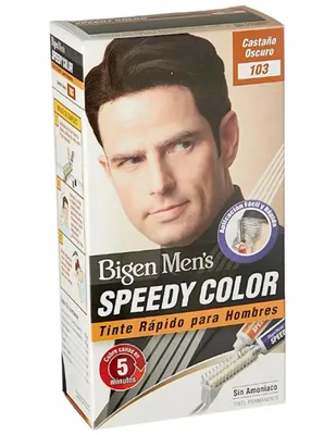 Tinte Bigen Men's Speedy Color cabello castaño oscuro S103