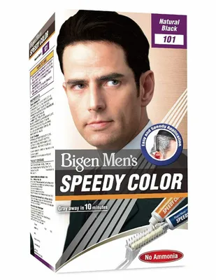 Tinte Bigen Men's Speedy Color cabello negro intenso S101