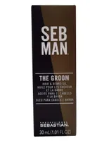 Aceite para cabello y barba The Groom Sebastian de bergamota y pimienta rosa 30 ml