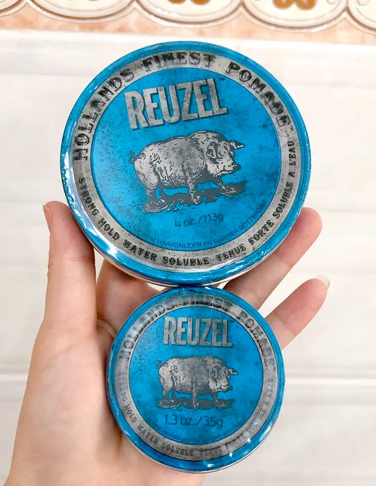 Pomada para cabello Reuzel Blue Pomade Soluble en pasta