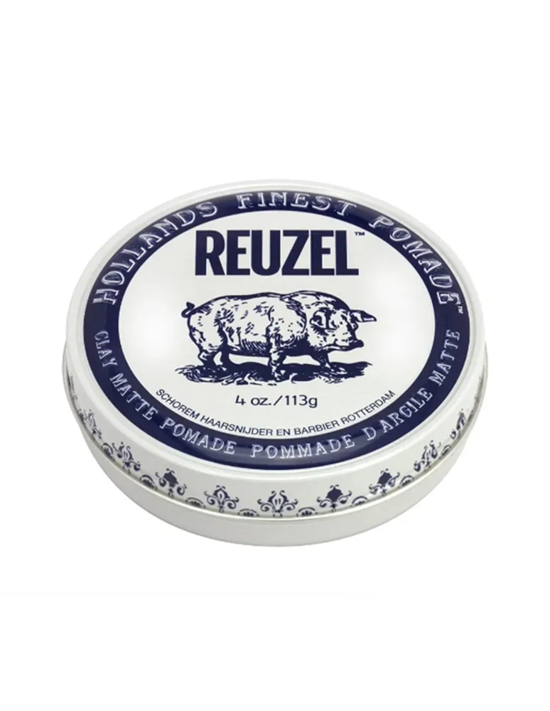 Pomada para cabello Reuzel Clay Matte Pomade en pasta