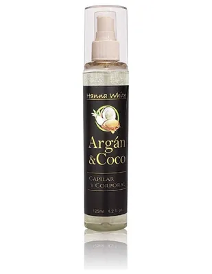 Aceite corporal Hanna White de aroma Argán & Coco 125 ml