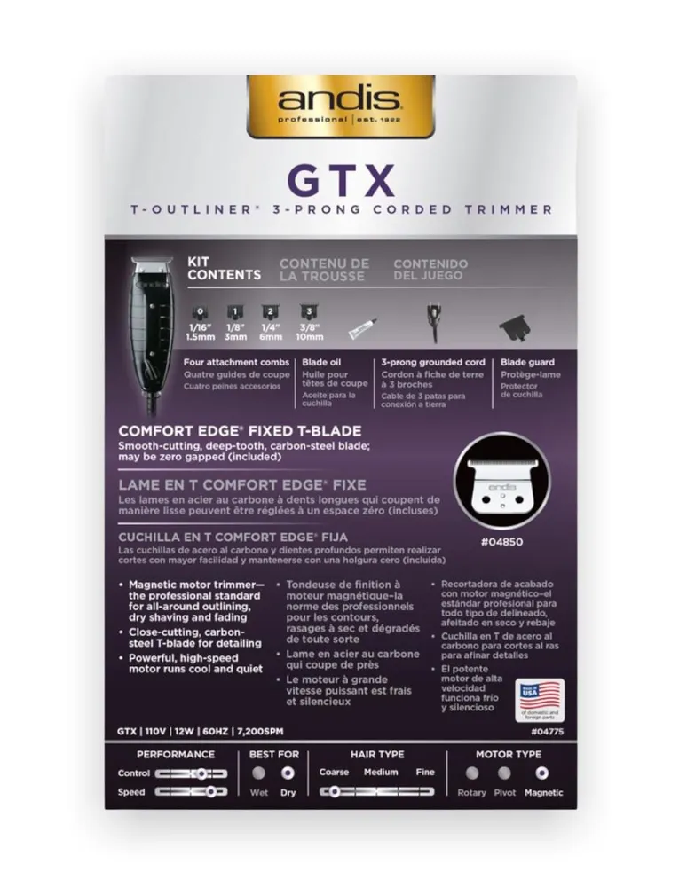 Recortadora de cabello Andis GTX 04775