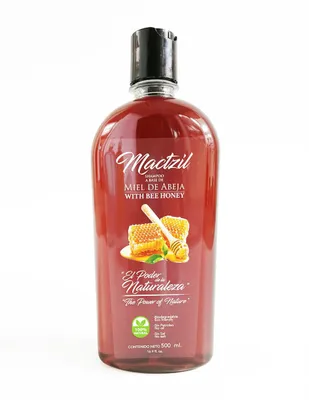 Shampoo anti frizz para cabello Miel Mactzil