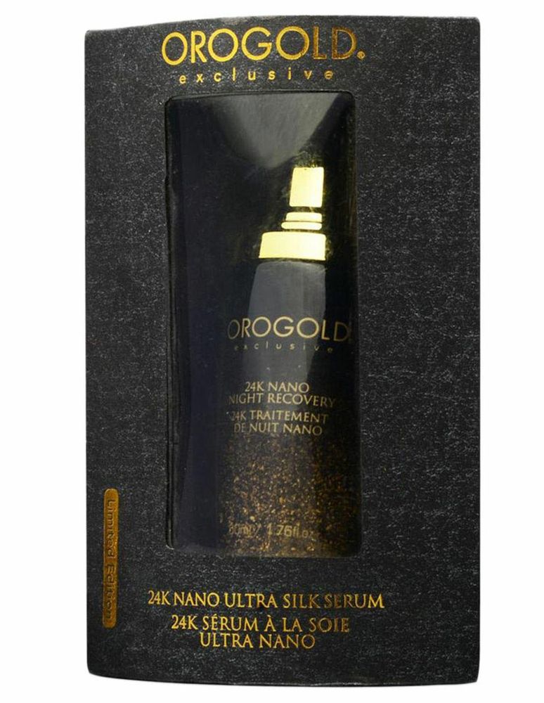 Serum hidratante facial Orogold 24k Nano Ultra Silk todo tipo de piel 50 ml