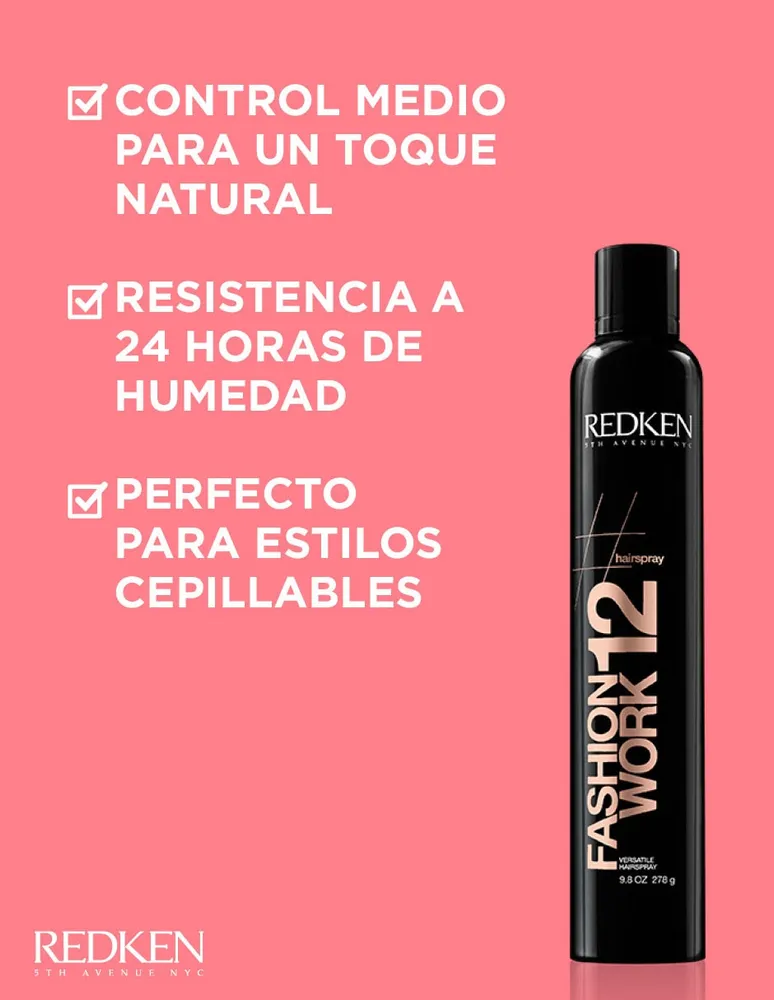 Spray para cabello Fashion Work 12 Redken 400 ml