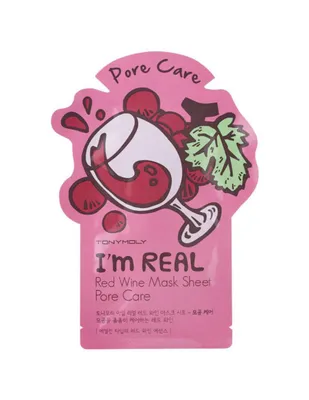 Mascarilla facial Tony Moly I'm Real Red Wine