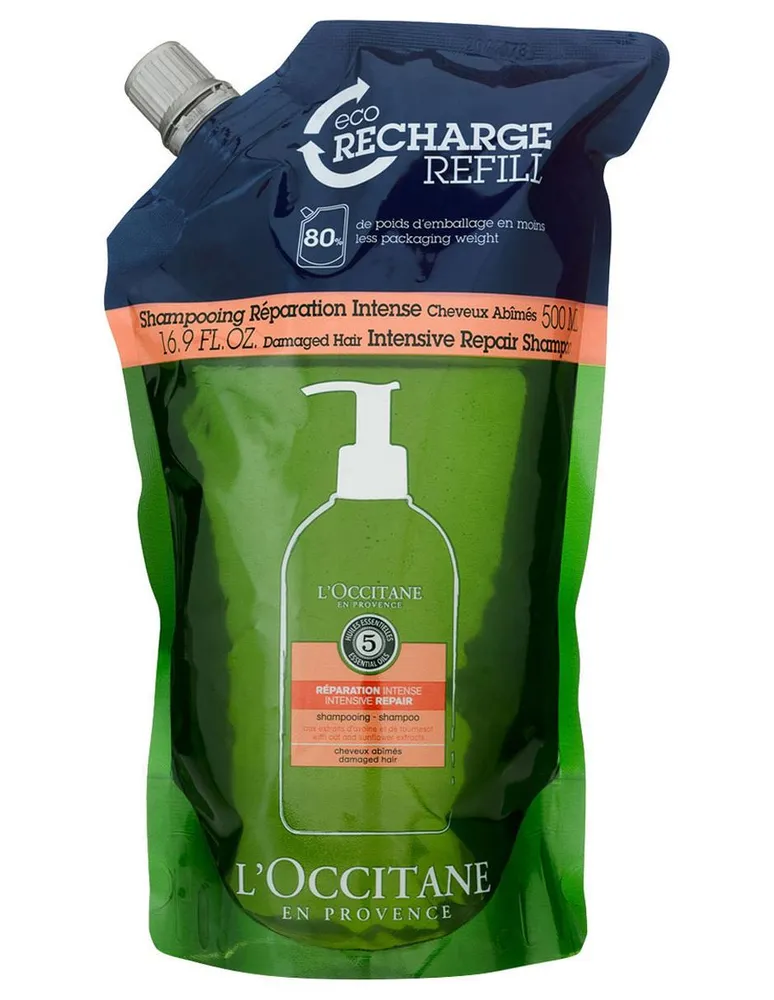 Shampoo reparador Eco Recharge Refill Loccitane