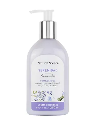 Crema corporal Natural Scents Wellness Serenidad