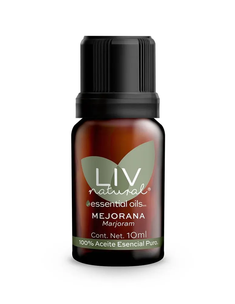 Aceite esencial de mejorana LIV Natural para difusor y aromaterapia 10 ml