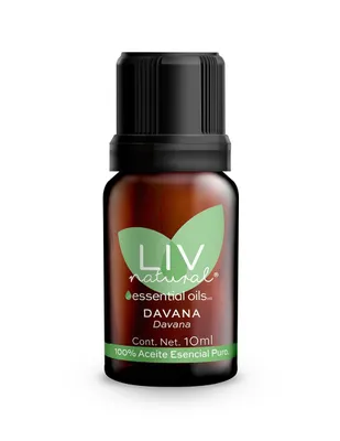 Aceite esencial de davana LIV Natural para difusor y aromaterapia 10 ml