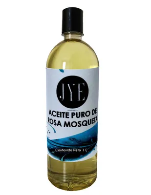 Aceite de rosa mosqueta natural hidratante presentación 1 litro JYE