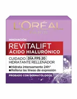 Crema facial Loreal Paris Revitalift Ácido Hialurónico