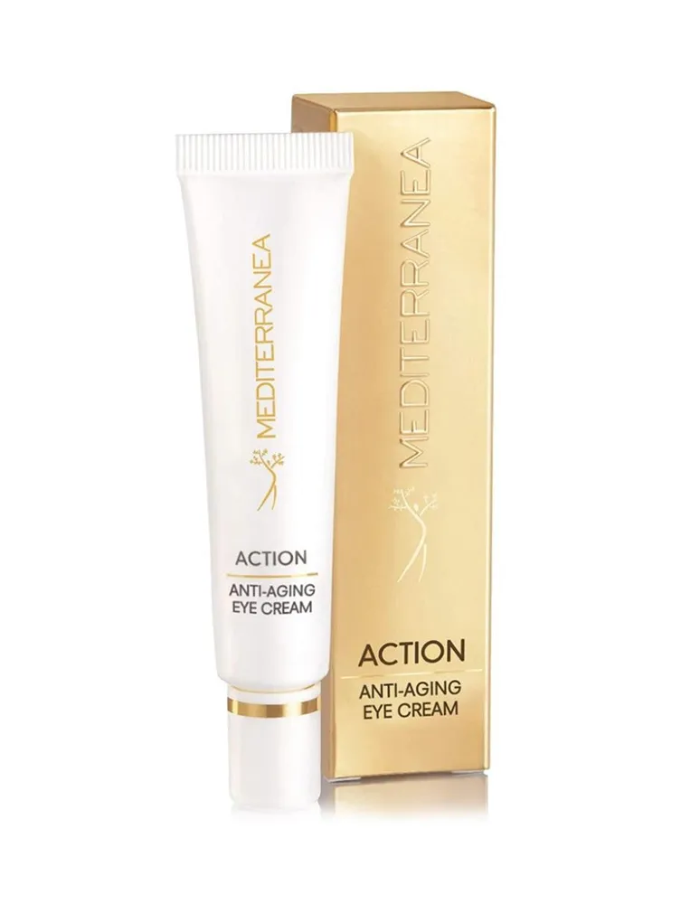 Crema antiedad para ojos Mediterranea Cosmetics Action 15 ml