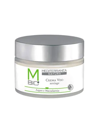 Crema de rostro antiedad orgánica certificada Mediterranea Cosmetics M-Bio 50 ml