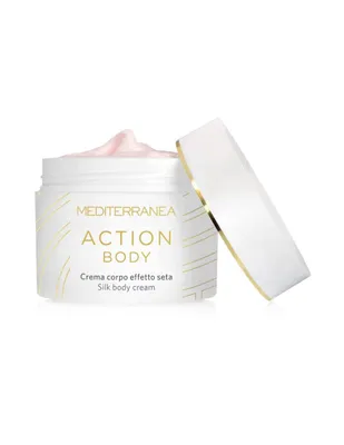 Crema corporal efecto seda Mediterranea Cosmetics Action 200 ml
