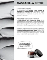 Kit Mascarilla Detox con Carbon Activado + Refresh Hidratante Skin Care Facial Quotidien