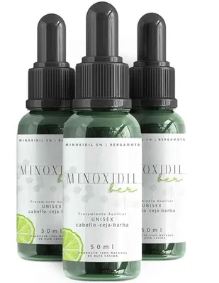 Set de Tratamiento para cabello Minoxidilber crecimiento con Minoxidil