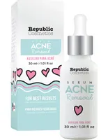 Serum antiacné facial Republic Cosmetics Suero antiacné todo tipo de piel 30 ml