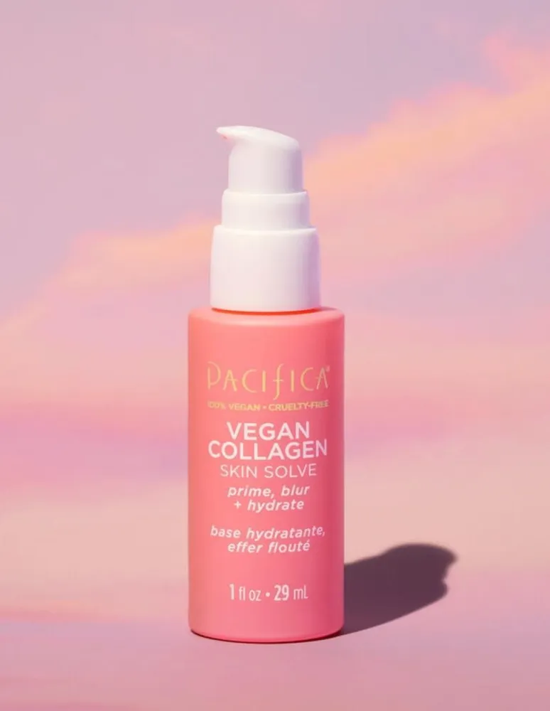 Serum hidratante Suero Pacifica Vegan Collagen Skin Solve Primer 29 ml facial Pacifica Vegan Collagen todo tipo de piel 29 ml