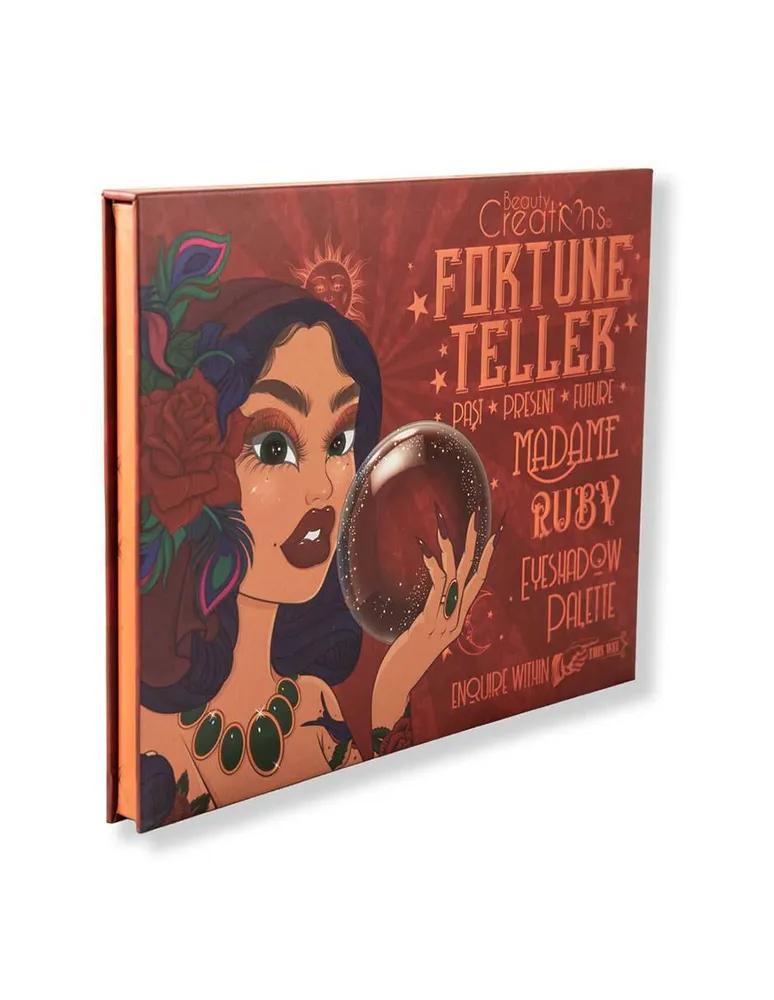 Paleta de sombras Beauty Creations Fortune Teller Madame Ruby