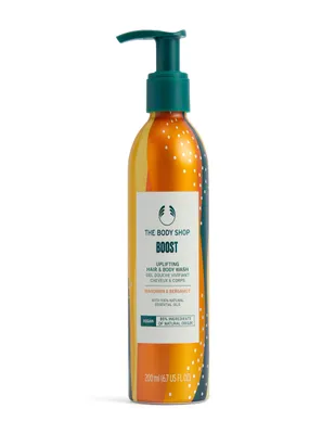 Jabón corporal The Body Shop Boost Mandarin & Bergamont