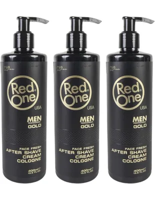 Set de crema para rostro Aftershave Cream Cologne Gold Redone recomendado para revitalizar