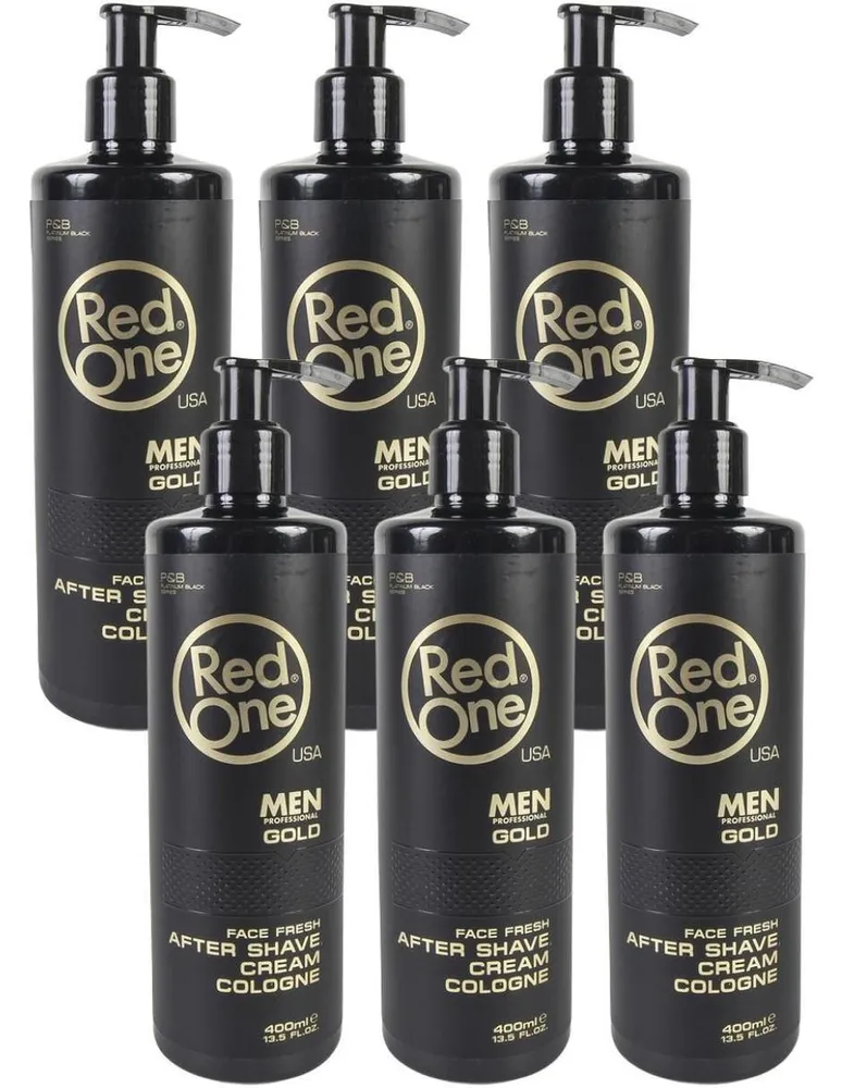 Set de crema para barba Aftershave Cream Gold Cologne Redone recomendado para hidratar