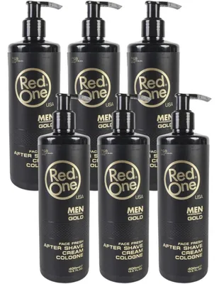 Set de crema para barba Aftershave Cream Gold Cologne Redone recomendado para hidratar