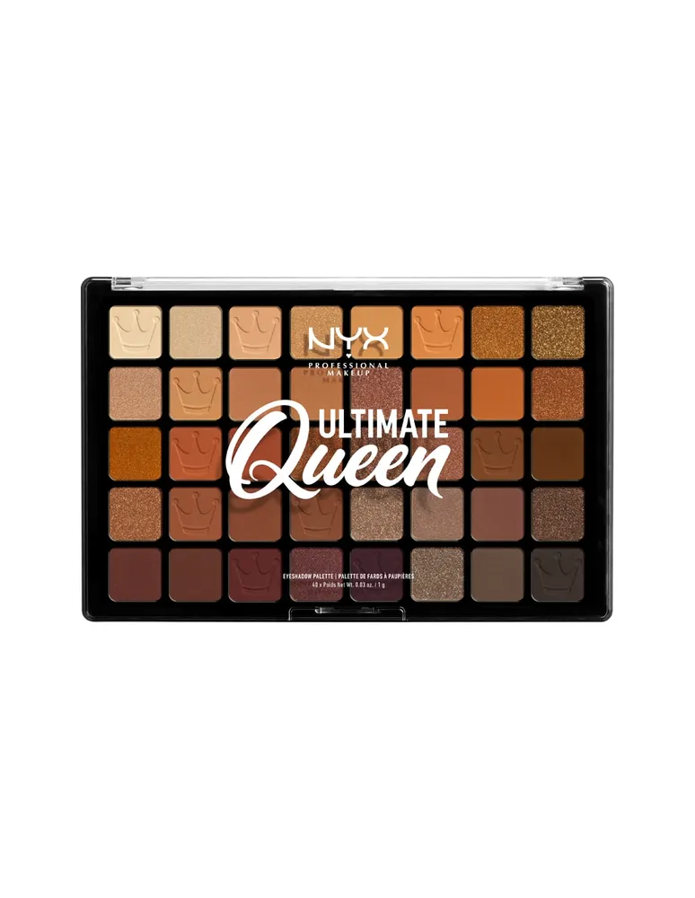 Paleta de sombras Nyx Professional Makeup Queen