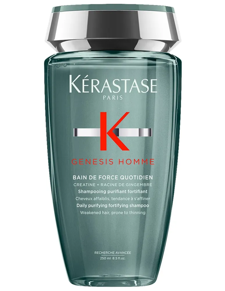 Shampoo anticaída para cabello fino Genesis Homme Kerastase