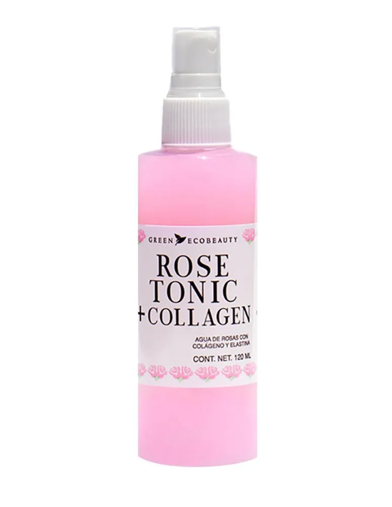 Tónico hidratante Rose Tonic + Collagen Green Ecobeauty 120 ml