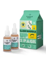 Serum fortalecedor para pestañas y cejas Lash Booster Tropical Heal 2 piezas