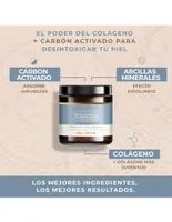 Mascarilla facial para purificar Detox Carbón Activado Puntos Negros Collagenic