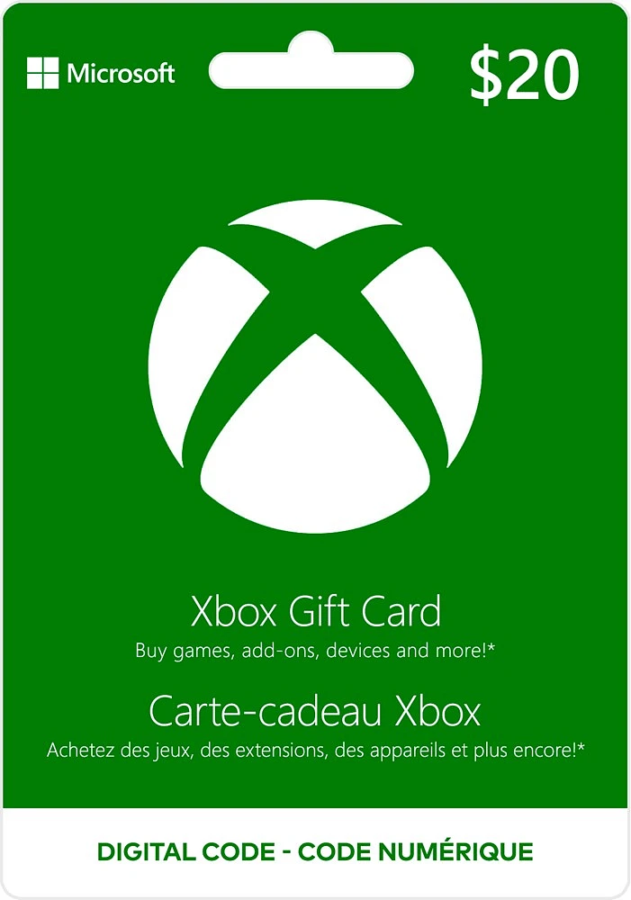 Carte-cadeau Xbox de