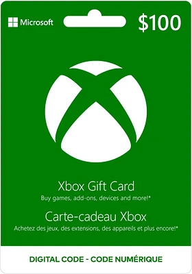 Xbox Digital Gift Card $100  