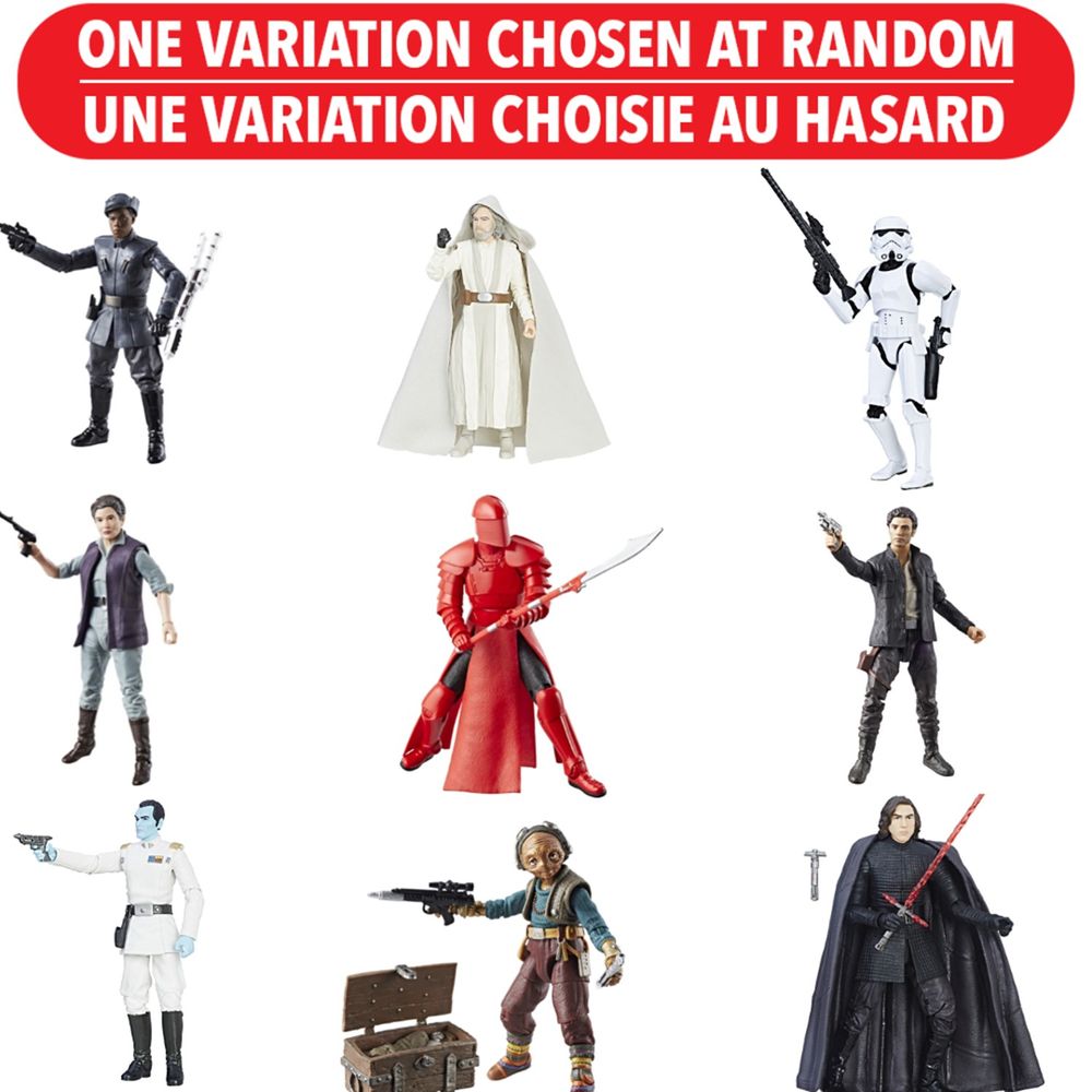 Star Wars Ep.7 Black Series: 6" Figure - One Variation Chosen At Random 