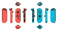Nintendo Switch Joy-Con Controllers - Left and Right - Neon Red/Neon Blue 