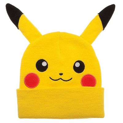 Pokemon Pikachu Face Adult Hat 