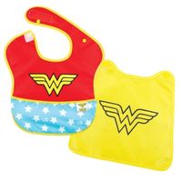 Caped DC SuperBibs Wonder Woman 