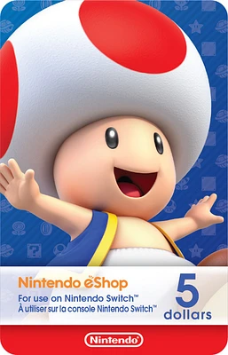 Carte numérique Nintendo eShop de