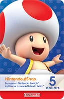 Carte numérique Nintendo eShop de