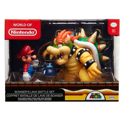 Mario vs. Bowser Lava Battle Set 