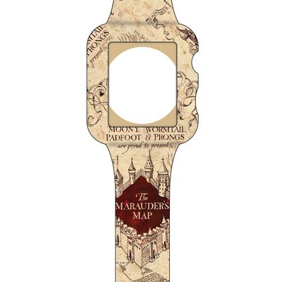 Marauders Map Skin Sleeve Band Watch 