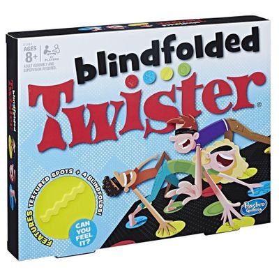 Blindfolded Twister Game 