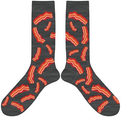 Bacon Crew Socks 