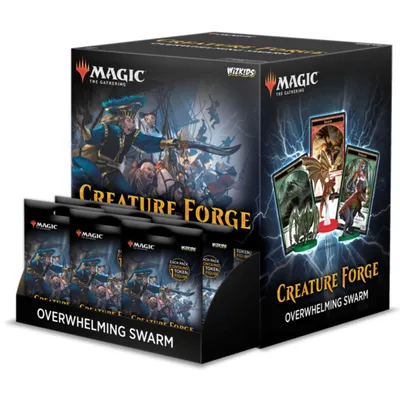 Magic the Gathering Creature Forge: Overwhelming Swarm - One Variation Chosen At Random