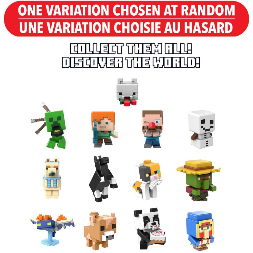 Minecraft Build A Figure - One Variation Chosen at Random