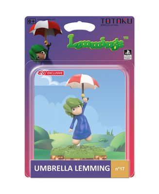 Totaku Collection: Lemmings Umbrella Lemming Figure 