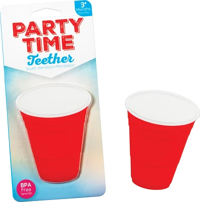 Party Time Teether - Red Cup 